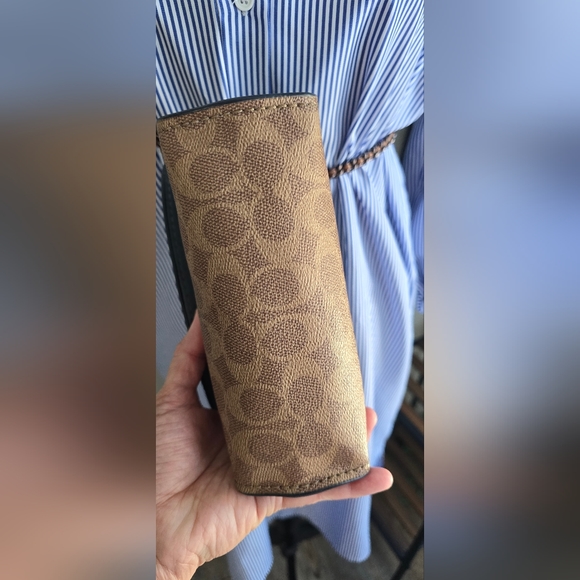 Coach Parker 18 Sling Bag - Light Turquoise - Picture 10 of 11